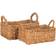 House Nordic Morella Natural Basket 2pcs