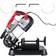 VEVOR Portable band saw with 110v removable alloy steel base, 5 inch cutting capacity