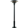 Louis Poulsen PH 3-2½ Bollard H910 Black Med Fotplatta V2 Golvlampa
