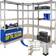 tectake Garage Gustav 3-piece 2 in 1 Shelving System