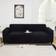Shein Jacquard 1 PC Loose Sofa Cover Black (140x90cm)