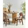 Beliani Amery Light Wood Kitchen Chair 80cm 2pcs