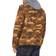 Levi's Hooded Military Jacket - Brown Camo/Sherpa Lined