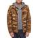 Levi's Hooded Military Jacket - Brown Camo/Sherpa Lined