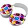 Diusye Colorful Circle Pattern Ear Cups Cover for AirPod Max