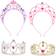 Melissa & Doug Kid's Princess Tiara 4-piece Set