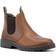 Barbour Patton Leather Chelsea Boots, Teak