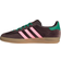 adidas Gazelle Indoor W - Dark Brown/Glow Pink/Court Green