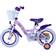 Volare Disney Wish 12 Inch Purple Barncykel