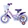 Volare Disney Wish 12 Inch Purple Kids Bike