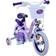 Volare Disney Wish 12 Inch Purple Barnesykkel