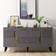 Olivia Anthracite/Gold Avlastningsbord 40x150cm