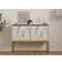 Hanah Home Asse Home Freesia Marble Avlastningsbord 34x70cm