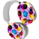 Diusye Colorful Circle Pattern Ear Cups Cover for AirPod Max