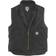 Carhartt Relaxed Fit Firm Duck Insulated Rib Collar Vest - Black