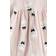 H&M Crinkled Jersey Dress - Light Pink/Cats