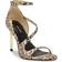 Nine West Shimmy Dress Sandals - Metallic Leopard