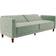 Mercury Row Perdue Light Green Velvet Sofa 81.5" 3 Seater
