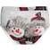 Qekee Christmas Snowman with Hat Pattern Underwear - Grey