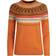 Weird Fish Lowell Fair Isle Jumper - Brick Orange