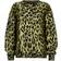 AllSaints Lex Leopard Print Knitted Jumper - Yellow