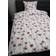By Night Flannel Bedding Set Påslakan Rosa (200x140cm)