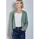 Street One Frauen Offener Cardigan Stoff 69% Polyacryl - Grün