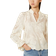 Neo Noir Amara Big Embroidery Blouse - Off White