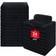 HOMEXCEL Soft Salon Towels 24 Pack 16 x 27 Inches Guest Towel Black (68.6x40.6cm)
