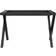 vidaXL X-Frame Black Table Leg 38cm