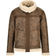 Guess Aviator Shearling Jacket - Brown