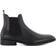 Dune London 'Mandatory' Leather Chelsea Boots Black