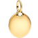 Pandora Engravable Round Tag Dangle Charm - Gold