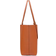 MCM Himmel Shopper In Embossed Logo Medium Bag - Cognac