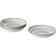IKEA Gladelig Grey Djup tallrik 21cm 4st