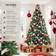 tectake Prancer Artificial Tree in Green Weihnachtsbaum 210cm