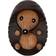 Spring Copenhagen Spike Hedgehog Brown Dekorationsfigur 4cm