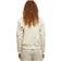 Urban Classics Women's Inset College Sweat Jacket - Soft Sea Grass/White