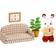 Sylvanian Families Figura Conejo Chocolate Padre