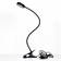 Sunflux Round black Bordlampe