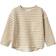 Lil'Atelier Turtledove Petrified Oak Tadeo Bluse - Crear