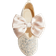 H&M Bow-Detail Ballet Pumps - Cream