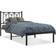 vidaXL Sengeramme i Metall med Hodegavl 90x200 cm Sängram