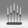 Konstsmide 5 LED Green Adventsljusstake 38cm