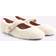 River Island Borg Mary Jane Shoes - White