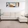 Latitude Run W112470569 Beige Sofa 112" 3 Seater