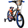 Volare Hot Wheels barncykel 16" – Svart/Orange/Blå Barncykel