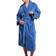 Christy Supreme Velour 100% Cotton Robe - Mid Blue