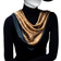Fahlén Of Sweden Scarf - Black/Light Brown
