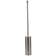 ValueLights Lexy Light Grey Floor Lamp 132cm